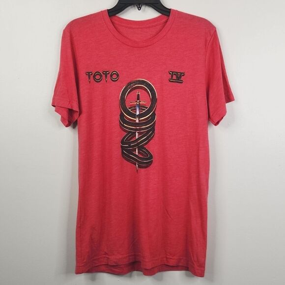 Toto 40 Trips Around The Sun 2018 Greatest Hits Tour Short Sleeve Tee Medium - Picture 1 of 5
